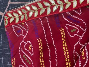 New Red Saree