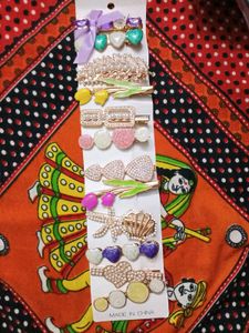 Sparkly Hair Clip Set - Cute &amp; Trendy