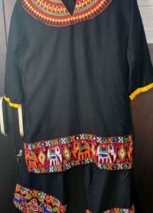 Kurti And Pant Of Rajasthani Work