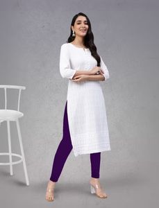Purple Chudidaar