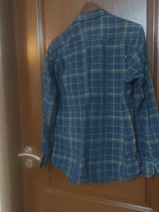 Blue & Green Plaid Flannel
