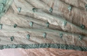 Sea Green Lehenga Blouse For Wedding