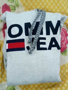 Tommy Jeans Grey Hoodie