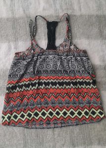 Patterned Tank Top  (c1)