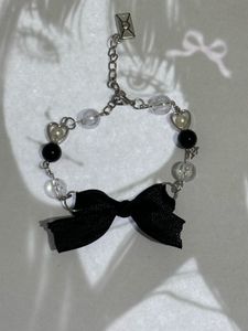 CUTE BOW/RIBBON COQUETTE ADJUSTABLE CHARM BRACELET