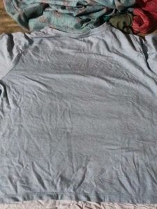 Blue Long Sleeve Top