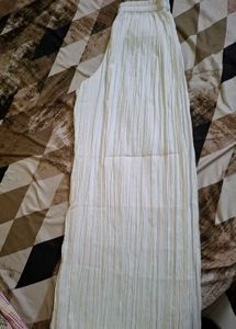Rangmanch XL A-Line Linen Kurta And Inaya Palazzo