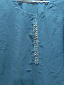 Dark Blue Kurti