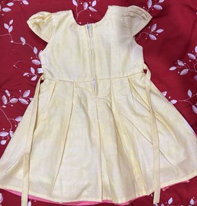 Cute Yellow Floral Dress