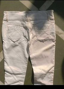 Slim Or Skinny White Jeans
