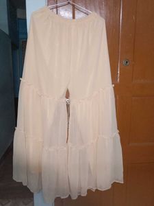 Cream Colour Festive wear Suit