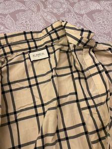 Plaid Crop Top Shirt