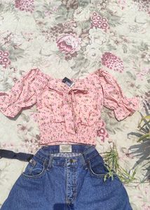 Beautiful Crop Top Korean Style