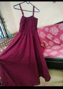 Wine Maxi Dress