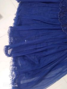 Heavy Flare Blue Indo Western