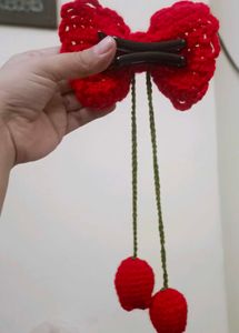 Red 🌷 Tulip Hair Clip