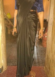 Elegant Black Saree