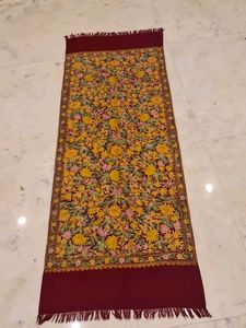 Floral Kashmiri Embroidered Stole