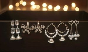 New 4 pairs of Elegant Earring Assortment