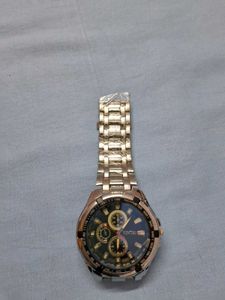 Yintai Gold-Tone Chronograph Watch