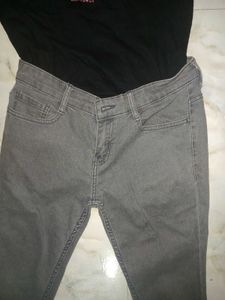 MAX GREY SKINNY JEANS