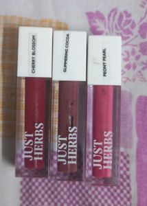 Just Herbs Lip Gloss Combo Of 3