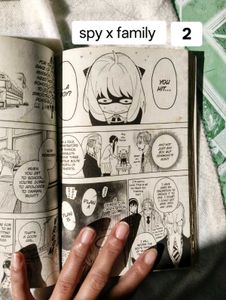 Manga Combo - silent voice , spy x family