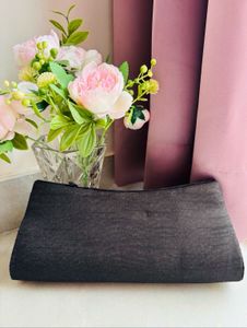 Peacock Embroidered Clutch