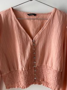 Peach Blouse