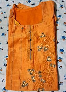 Elegant Orange Kurta