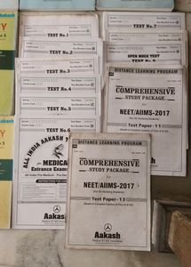 AAKASH Full set For NEET (Incld. Practice Papers)