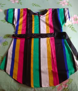Multi Colour Tunic For Girls