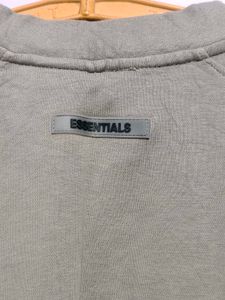 Essentials fear of God Olive Green Sweatshirt