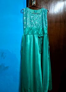 Sea Green Party Frock