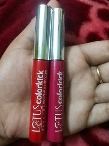 2 Lotus Colorkick Liquid Matte Lipstick💄💋