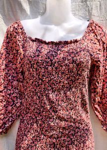 I. Floral Print dress