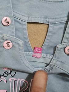 Cute Denim Jumper Dress