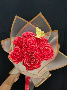 Rose Ribbon Bouquet