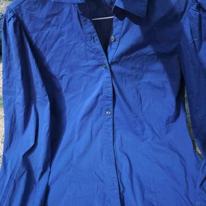 Blue Button-Down Shirt
