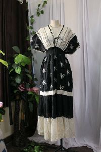 Boho Embroidered Dress