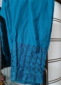 Patchwork Dress With Cotton Dupatta