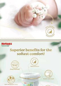 Huggies Natural Soft Diapers - 50 pants