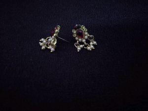 Cute, Golden Colour, Small, Red Colour Diamond, Mo