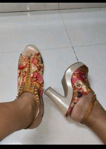 Multicolored Heels