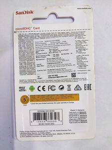 SanDisk 32 GB microsd SD Card