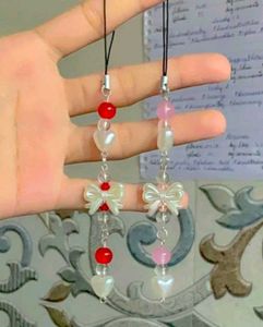 Beaded Bow Phone Charms