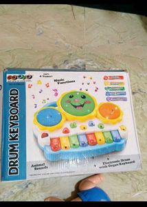 Kids' Musical Drum Keyboard Toy