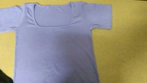 Deep Neck Ribbed Crop Top