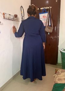 Navy Blue Maxi Dress