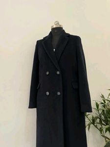 Navy Blue Long Coat